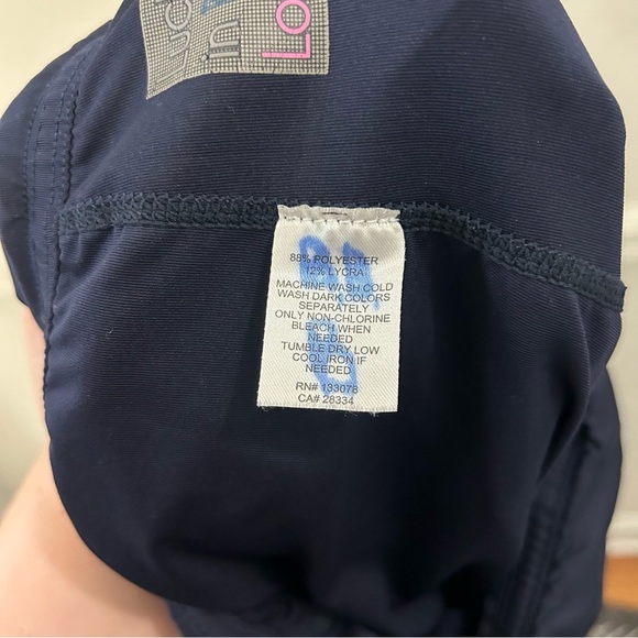 Lucky in Love Laser Cut Skort Small navy blue skirt tennis golf pickle ball - Picture 7 of 8